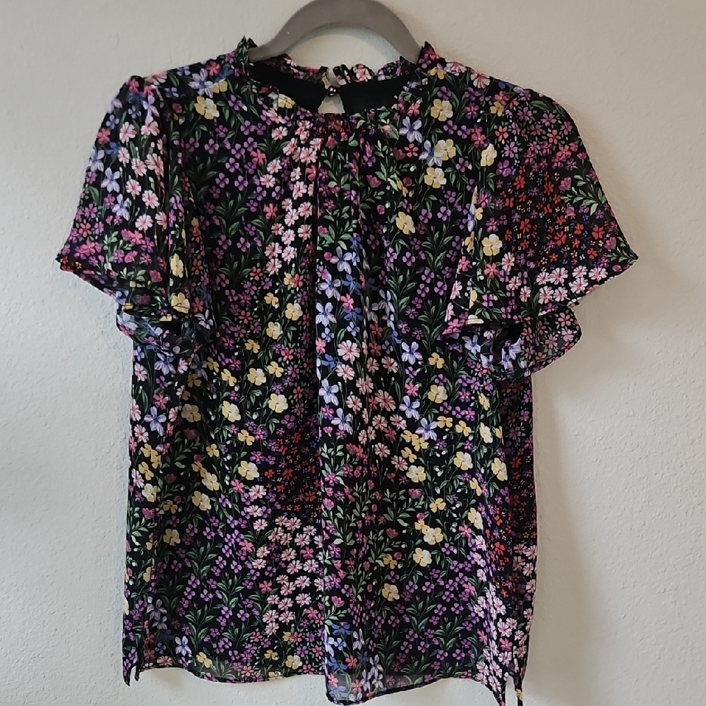 STATE Multicolor Floral Women's Blouse